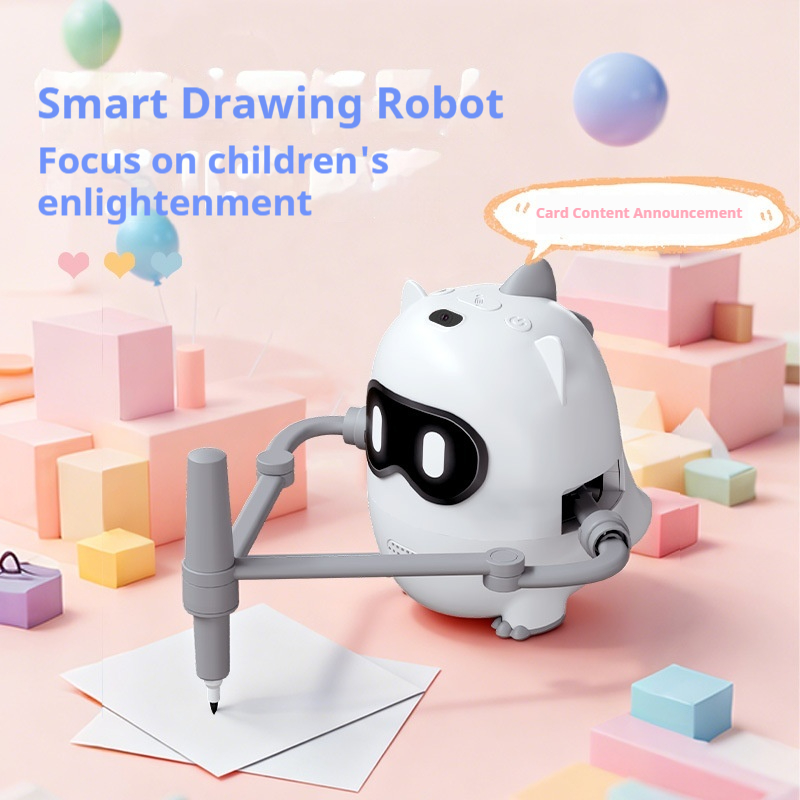 Kids Educational Gadget - Generic Smart Dinosaur Drawing Robot Intelligent