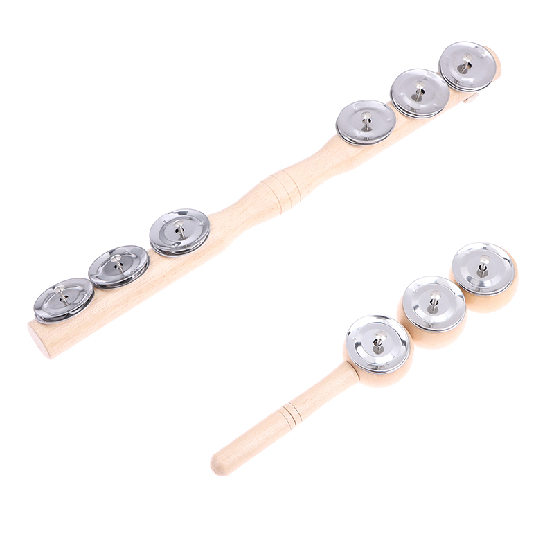 Kids Education Bell - XM 1pOrff Wooden Hand 3/6 Bell