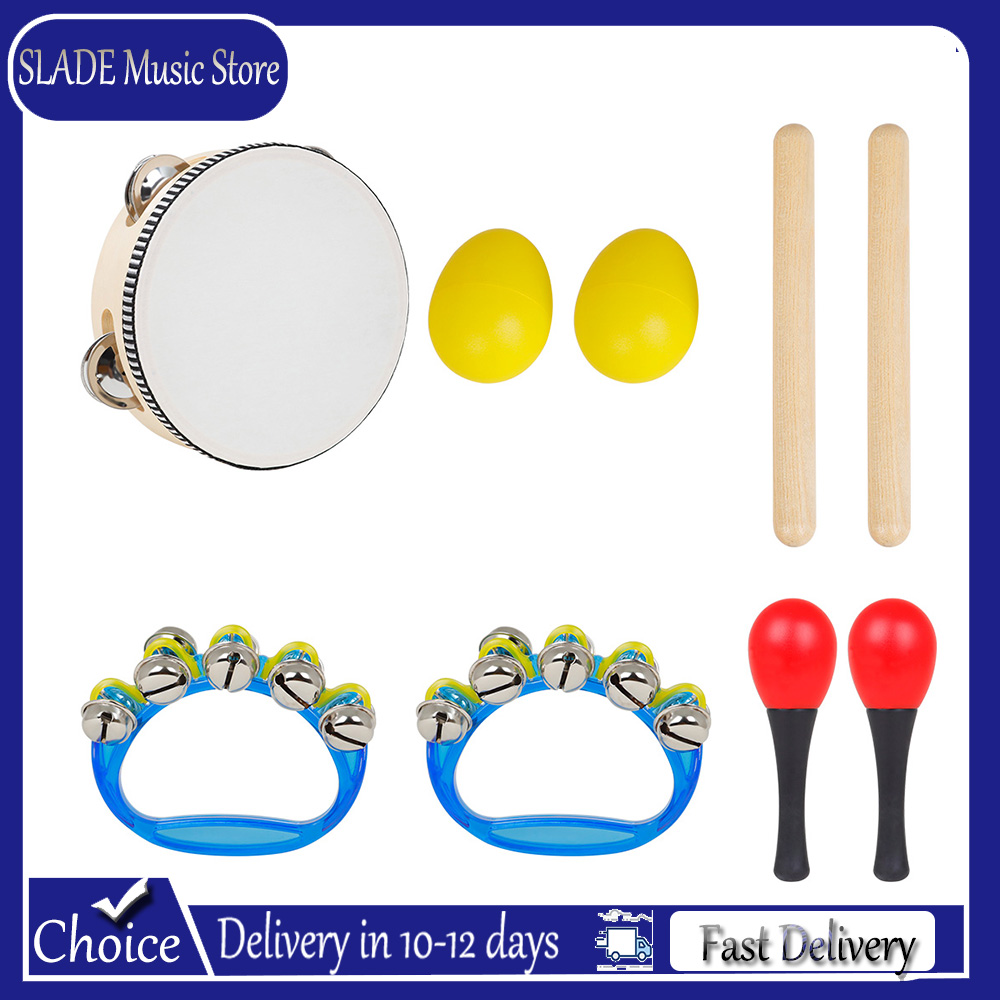 5Pcs Kids Orff Percussion Set  - Kids Education Bell review and price