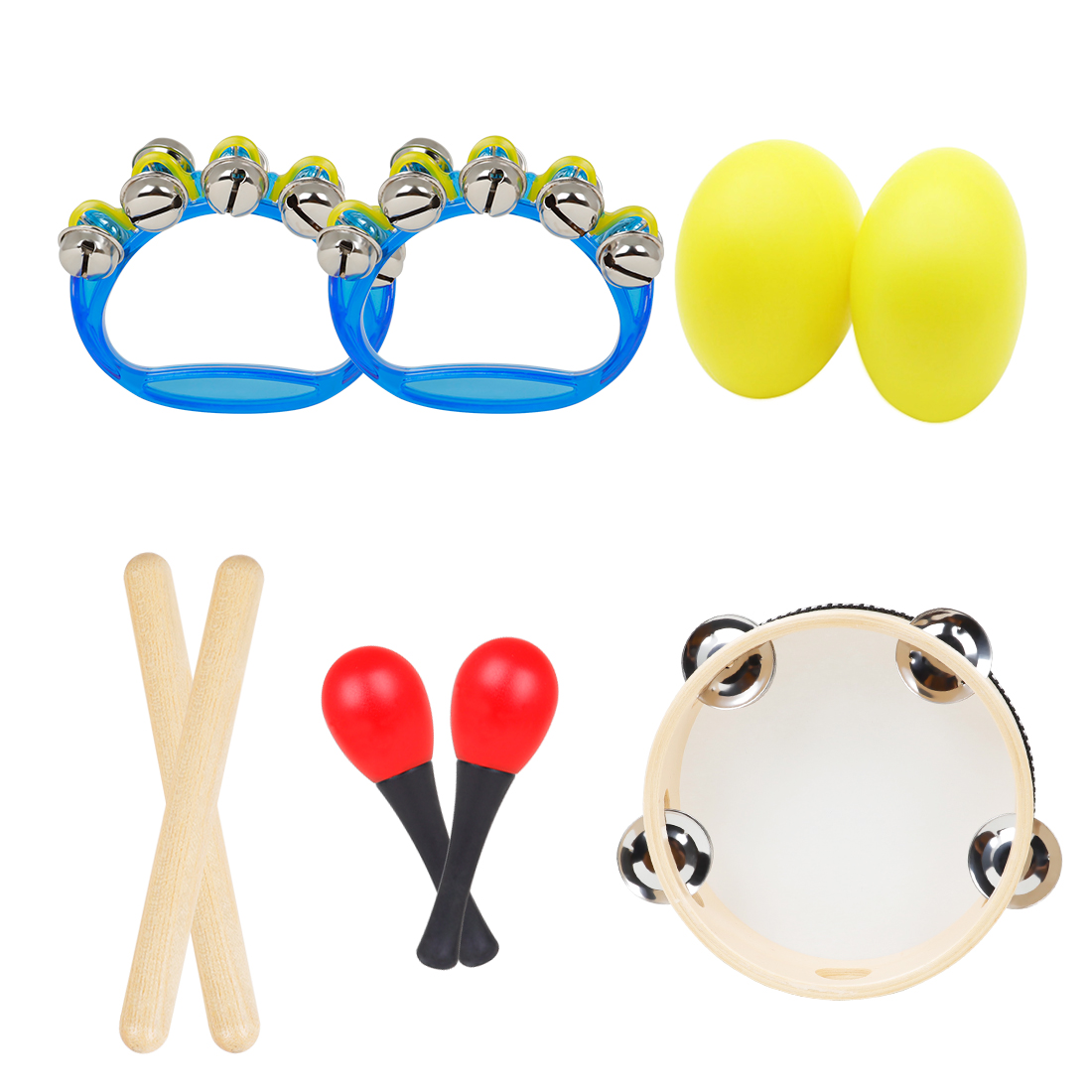 5Pcs Kids Orff Percussion Set  - Kids Education Bell review and price