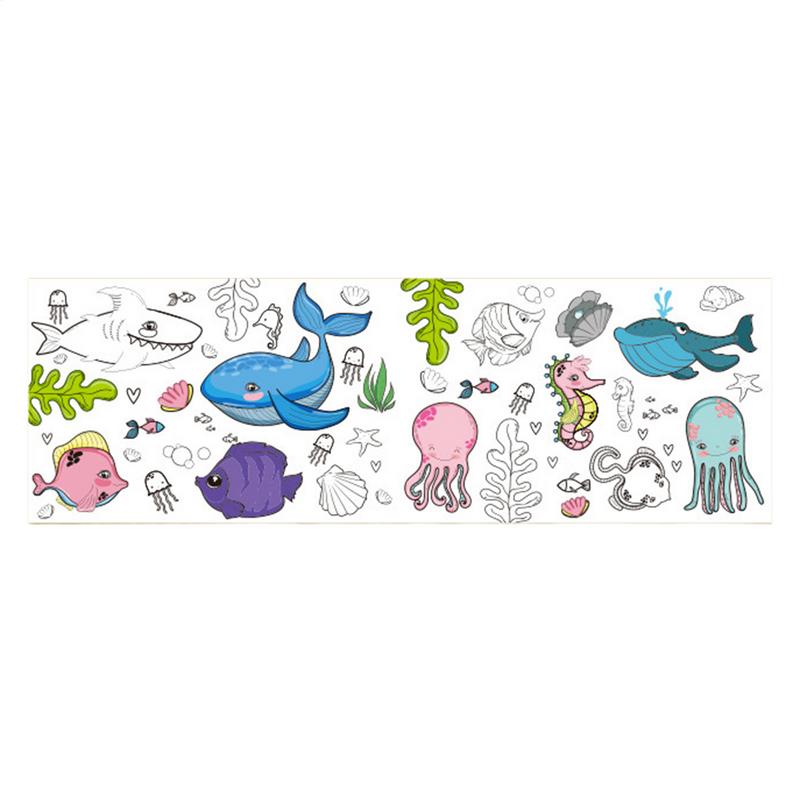 Coloring Paper Roll For Kids C - Kids Education Wallpaper review and price