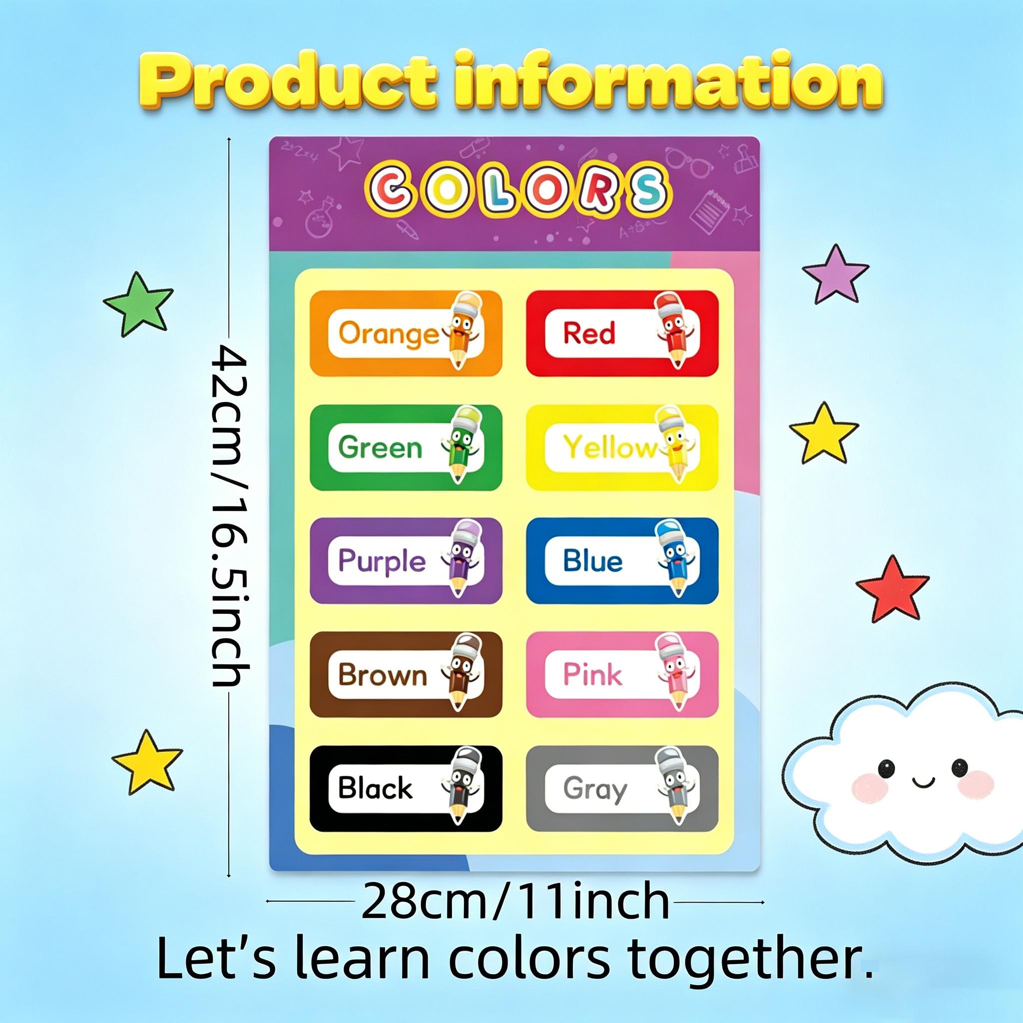 16 PCS Educational Posters for - Kids Educational Posters review and price