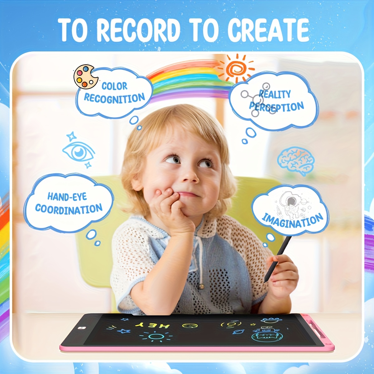 30pcs of 8.5 Inch LCD Drawing  - Kids Education Tablets review and price