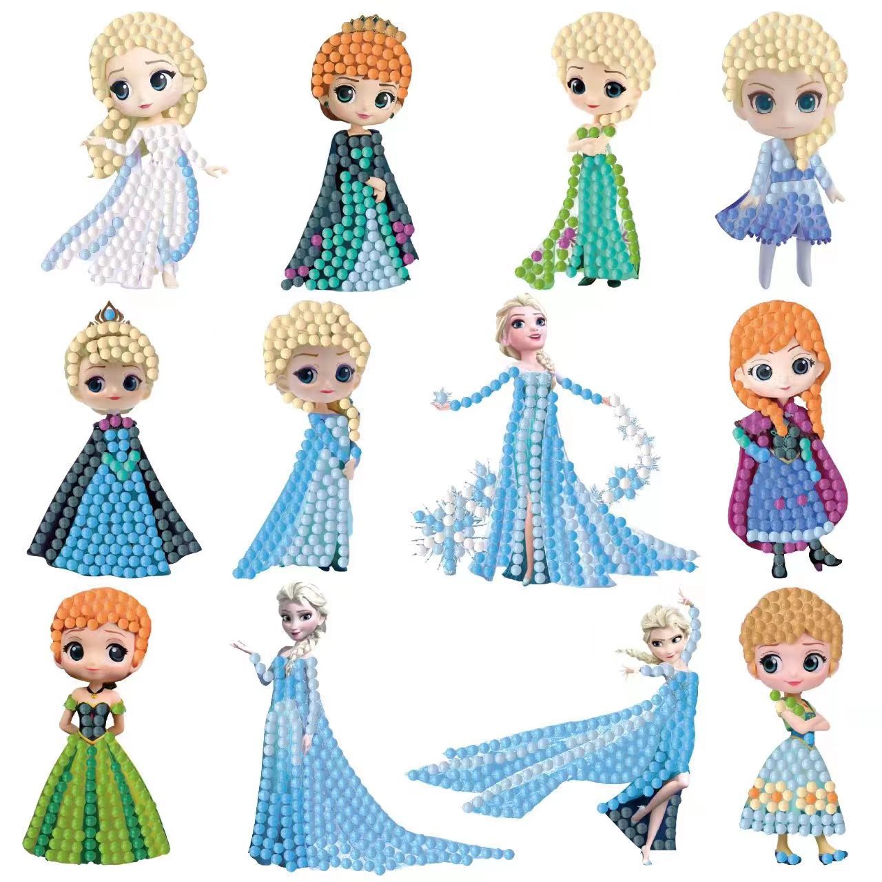 Cartoon Princess 5D Diamond St - Kingdom Kids Education review and price