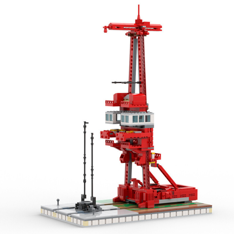 1298PCS Launchs Tower Mercury  - Kids Education Sites review and price