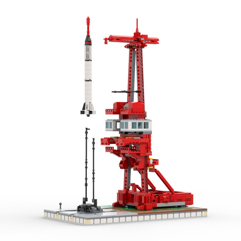 1298PCS Launchs Tower Mercury  - Kids Education Sites review and price