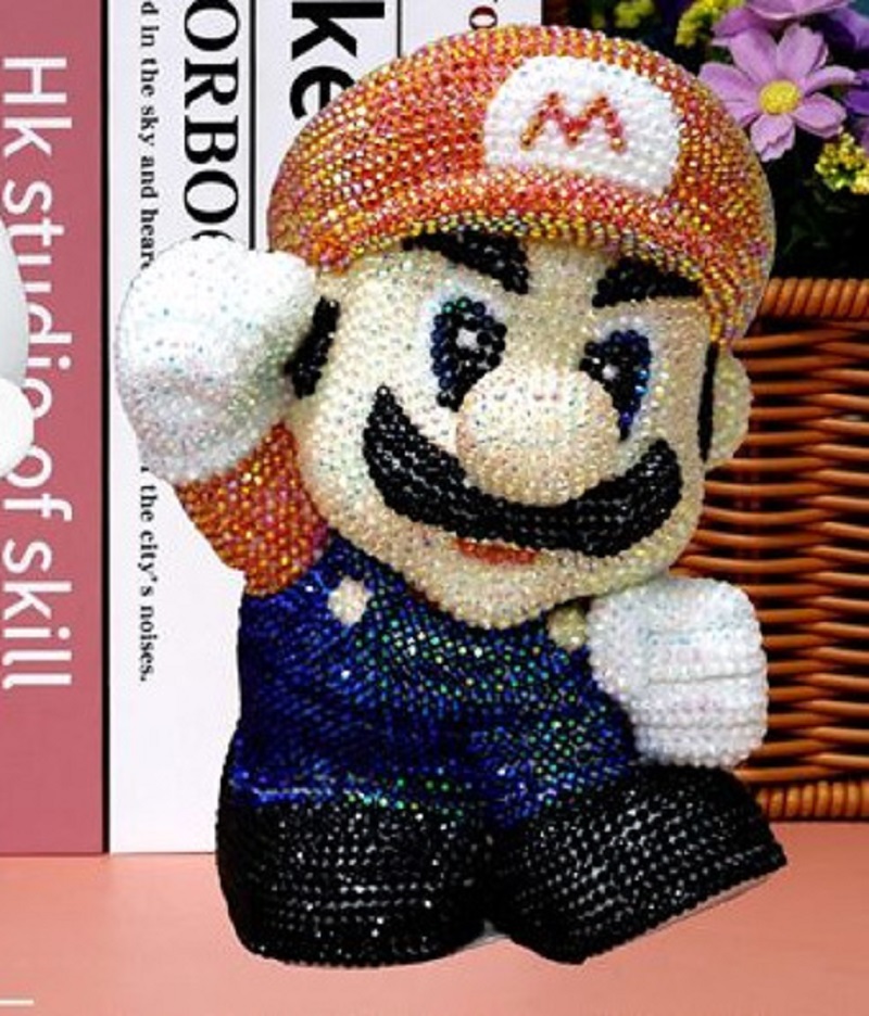 Cartoon Mario Dinosaur DIY Dia - Kingdom Kids Education review and price