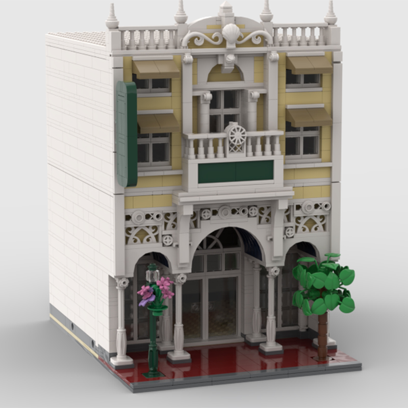 1463pcs MOC Magic Kingdom Arca - Kingdom Kids Education review and price