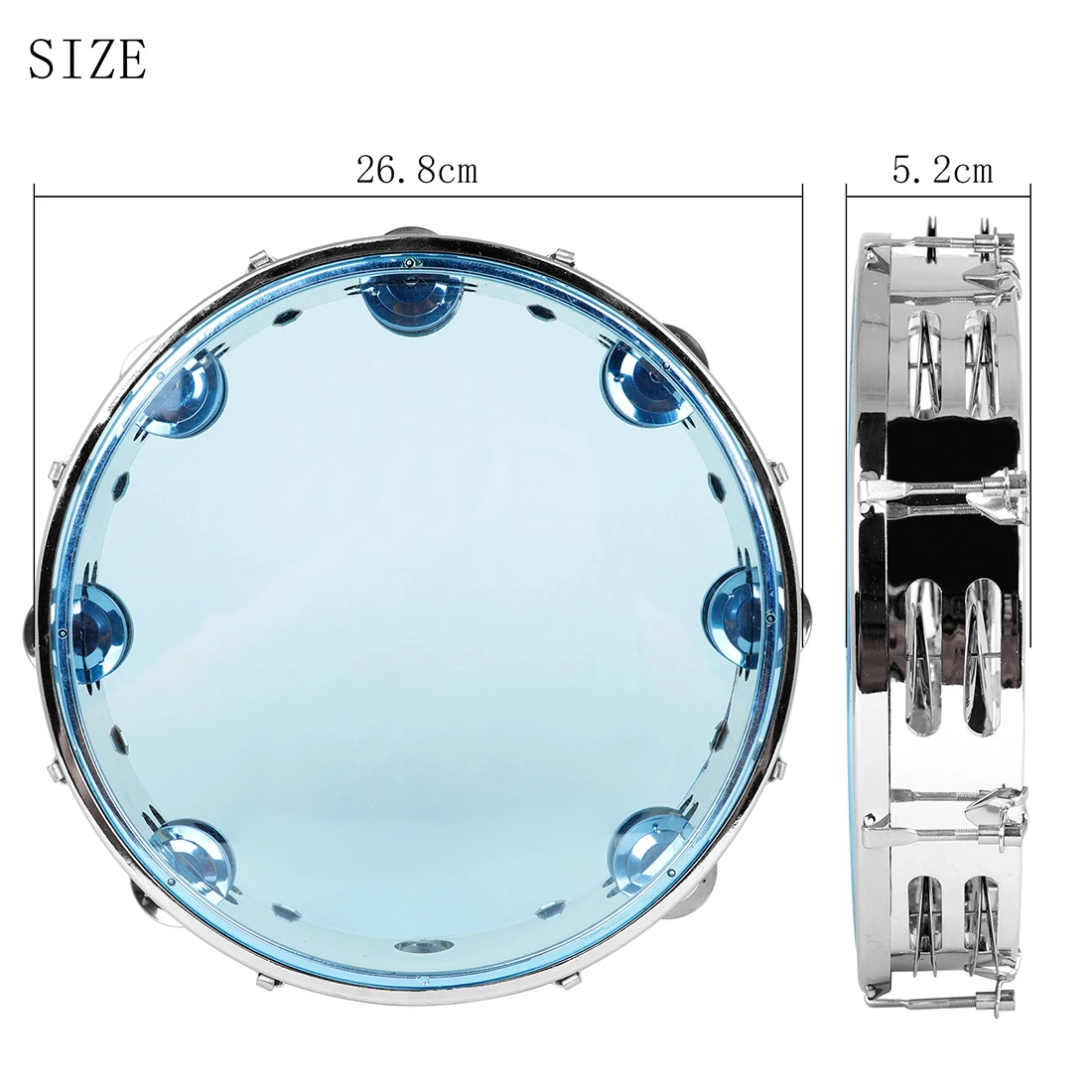 10 Inch Kids Tambourine Double - Kids Education Bell review and price