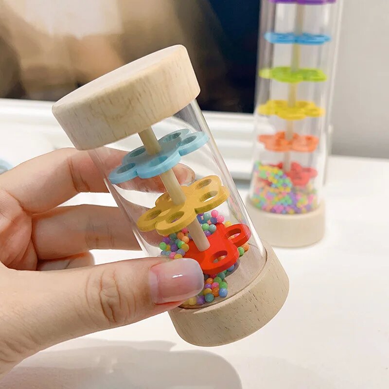 Rain Sound Tube Simulator Toy  - Kids Education Bell review and price