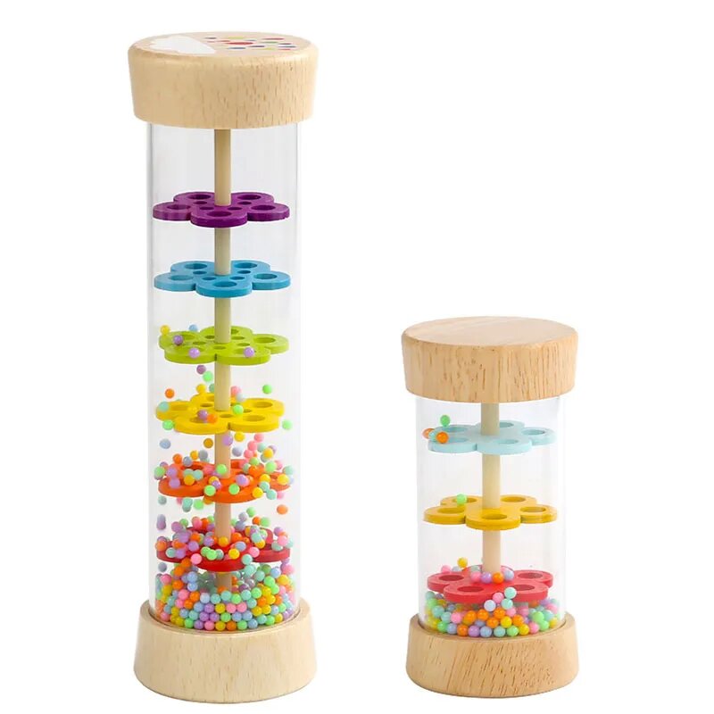 Rain Sound Tube Simulator Toy  - Kids Education Bell review and price