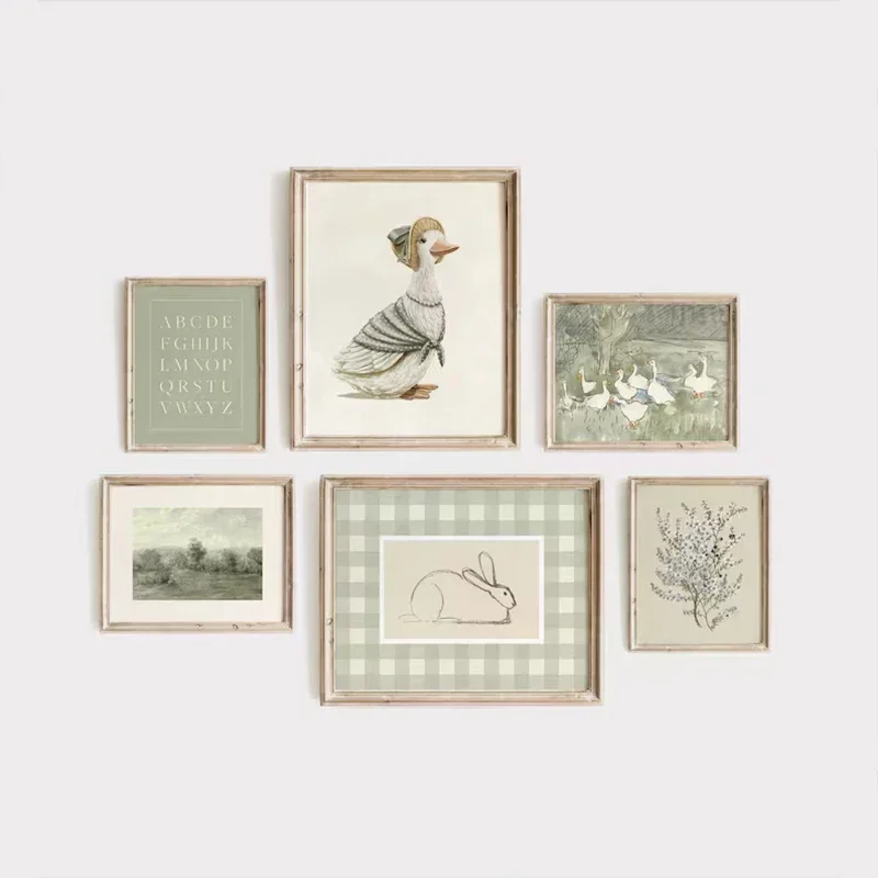 Green Bohemian Nursery Gallery - Kids Educational Posters review and price