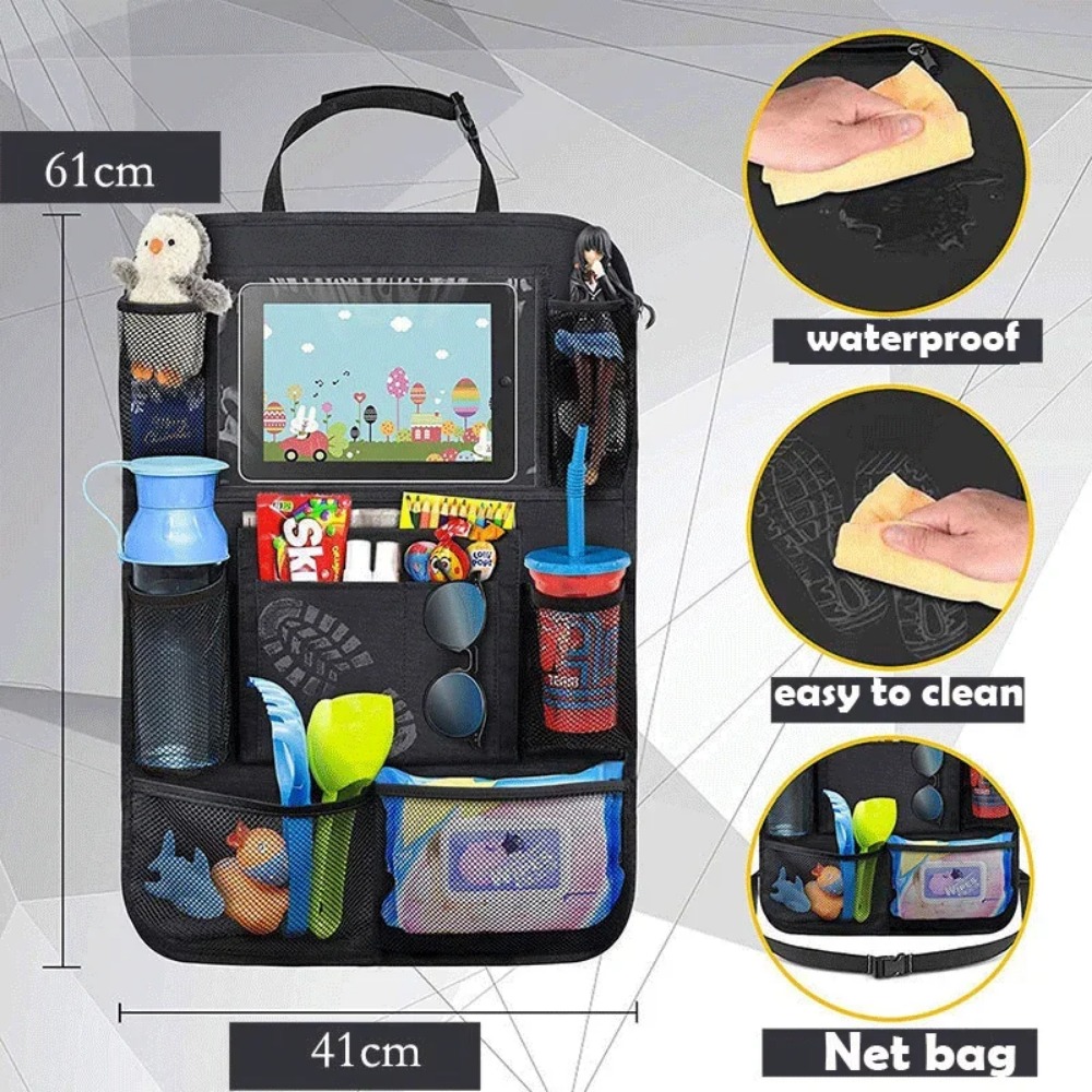 Car Seat Back Organizer 9 Stor - Kids Education Tablets review and price
