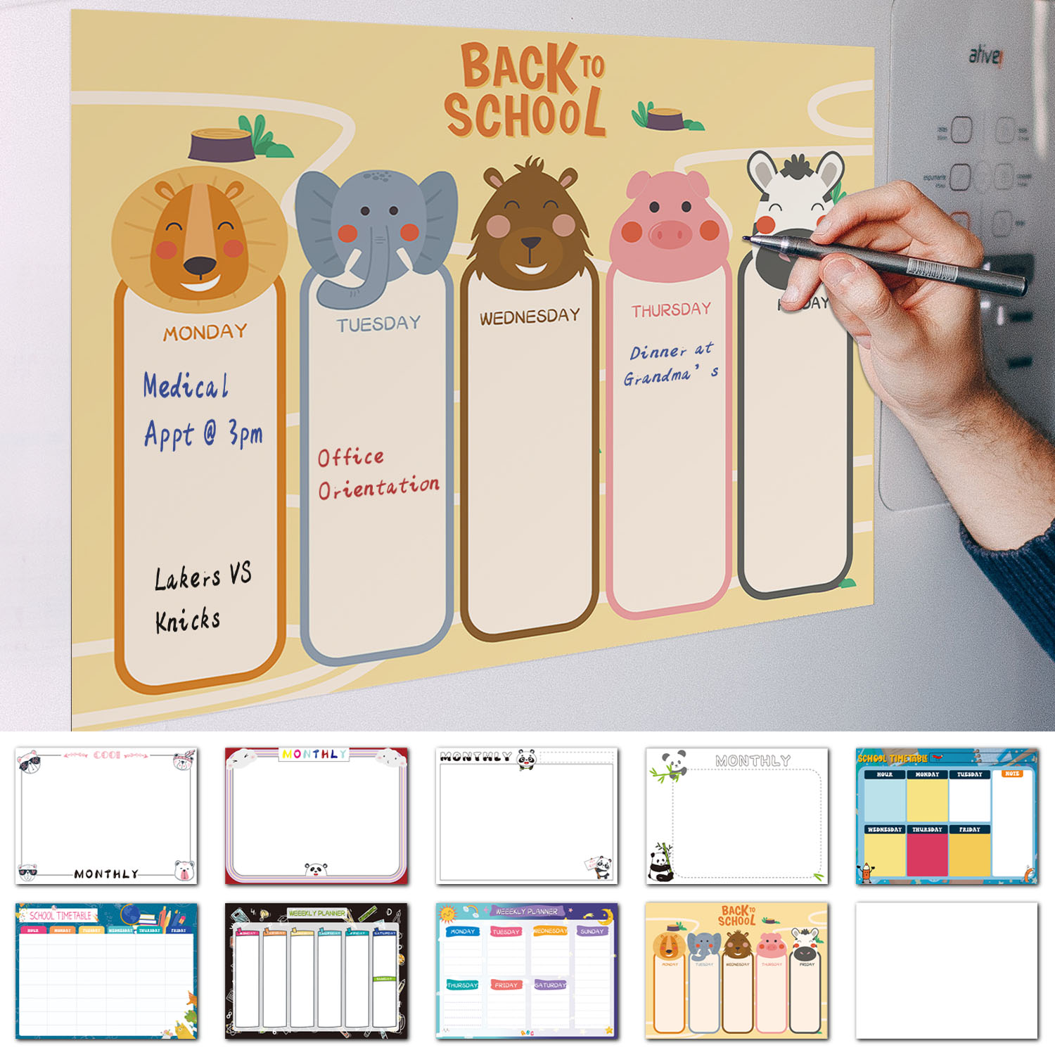 Household Reusable Magnetic Wh - Magnetic Letter Board review and price