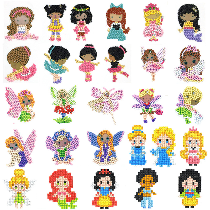 Frozen Snow White  Diamond Pai - Kingdom Kids Education review and price