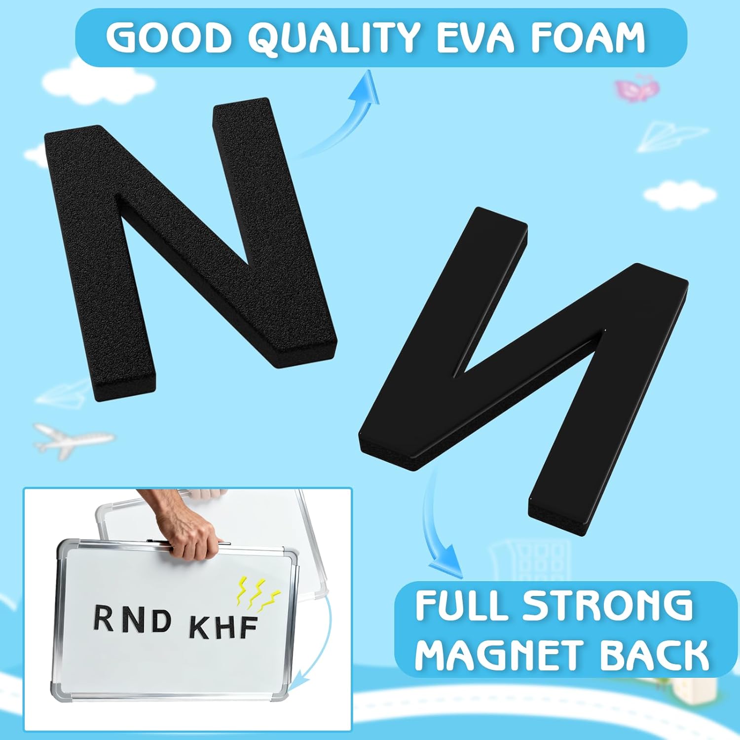 160pcs Decorative Magnetic EVA - Magnetic Letter Board review and price