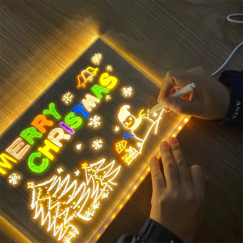 Magic Glow Kids Drawing Board: - Kids Education Tablets review and price