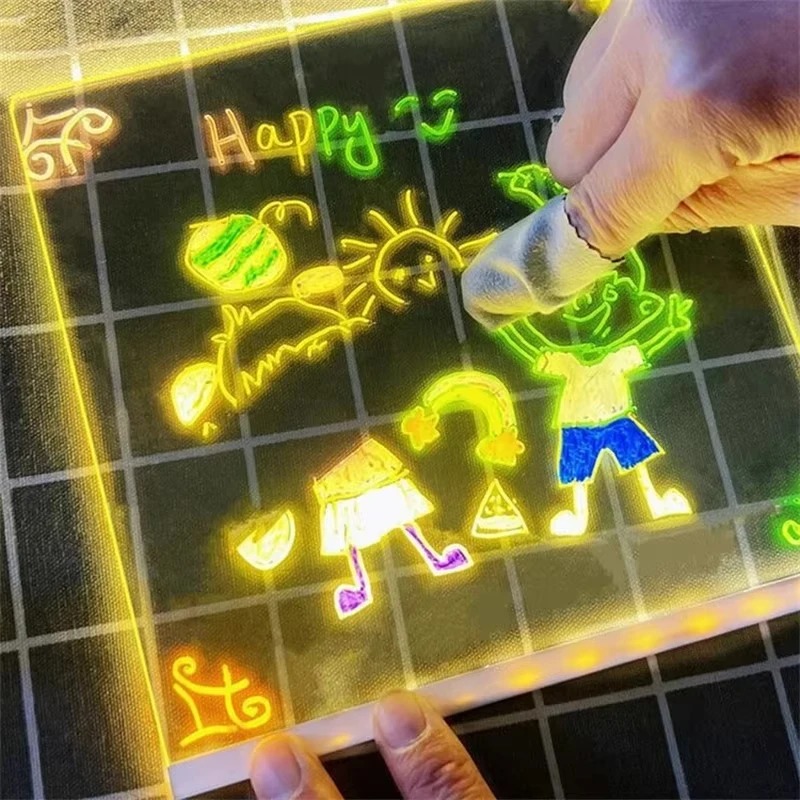 Magic Glow Kids Drawing Board: - Kids Education Tablets review and price