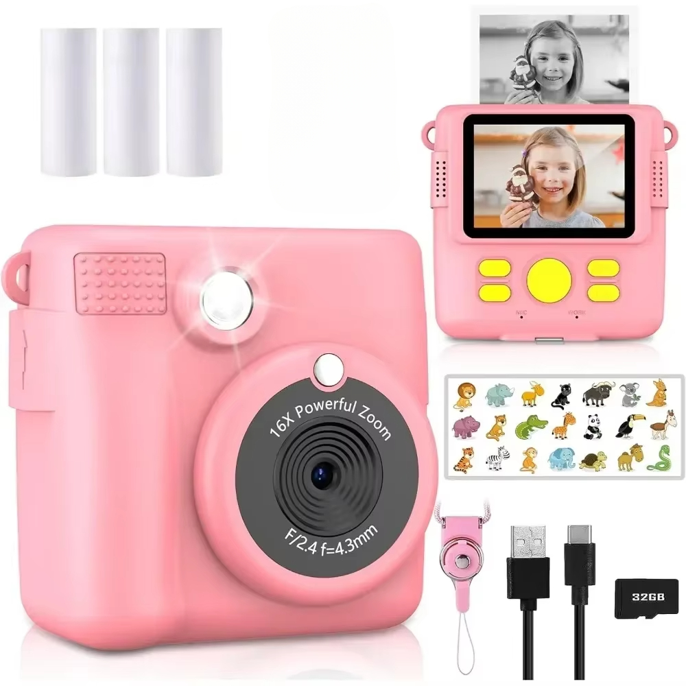 Instant Print Camera for Kids, - Kids Education Free App review and price