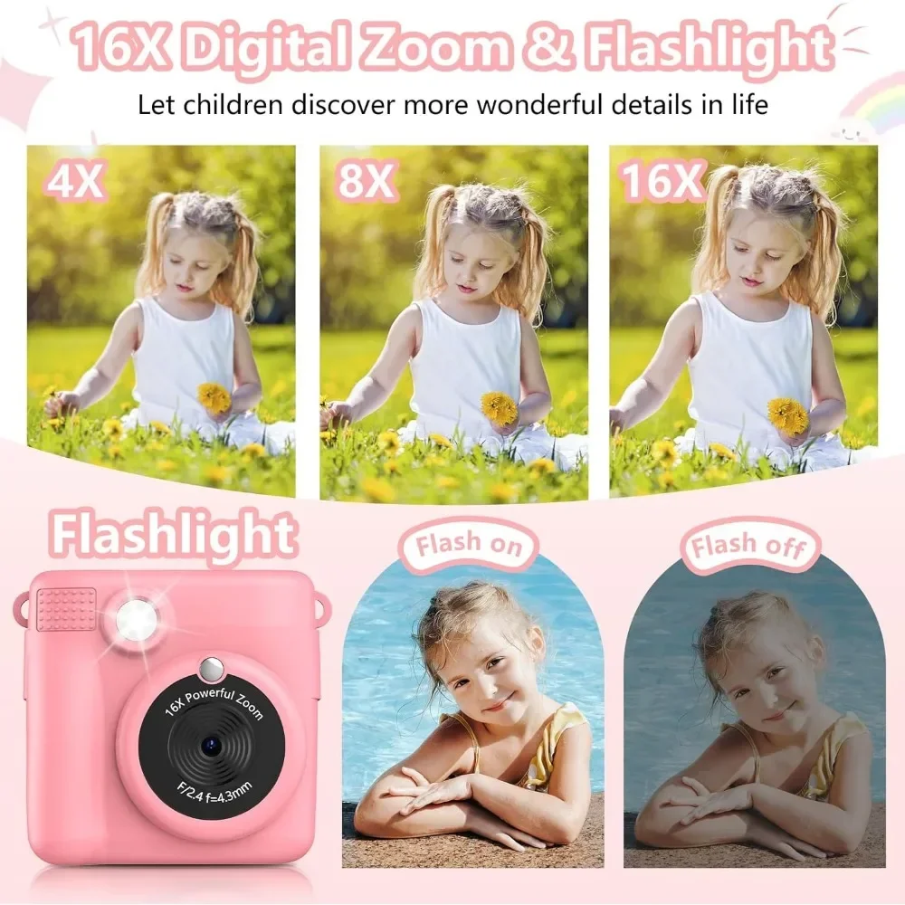 Instant Print Camera for Kids, - Kids Education Free App review and price