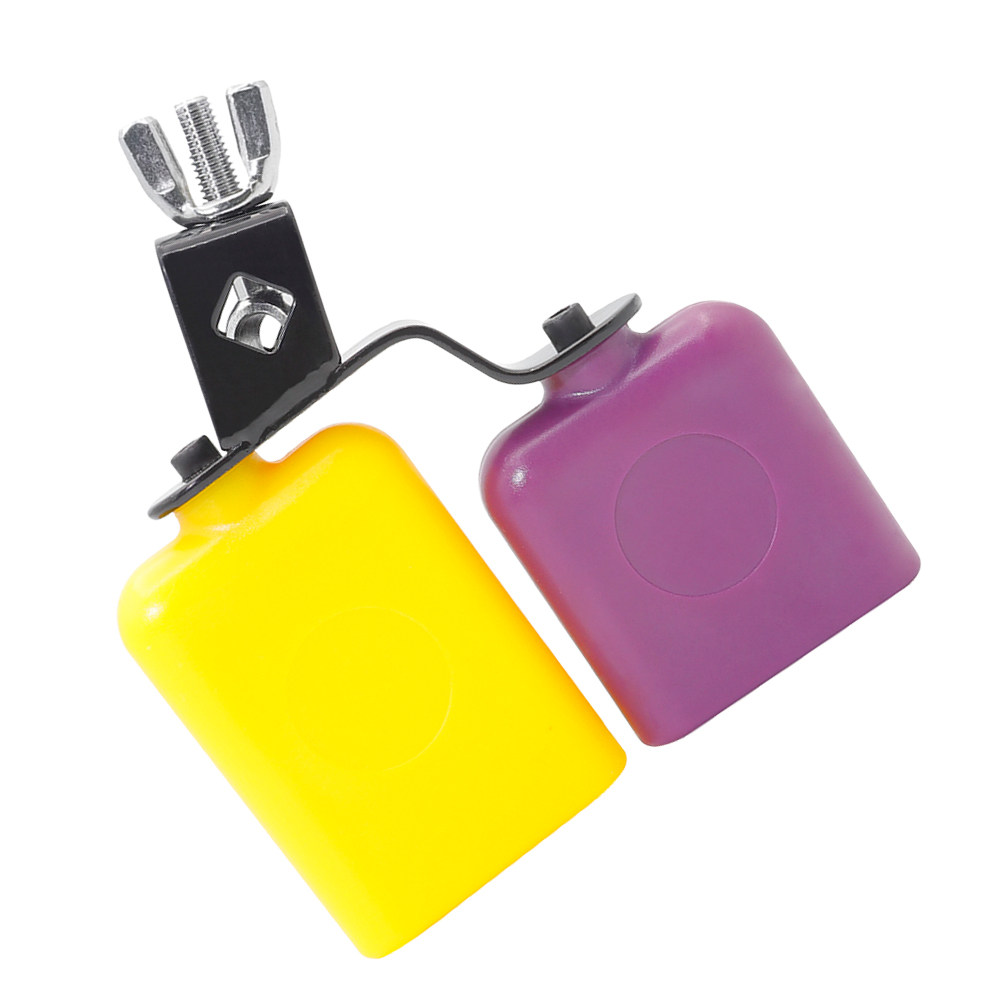 Yellow Purple Square Wooden Fi - Kids Education Bell review and price