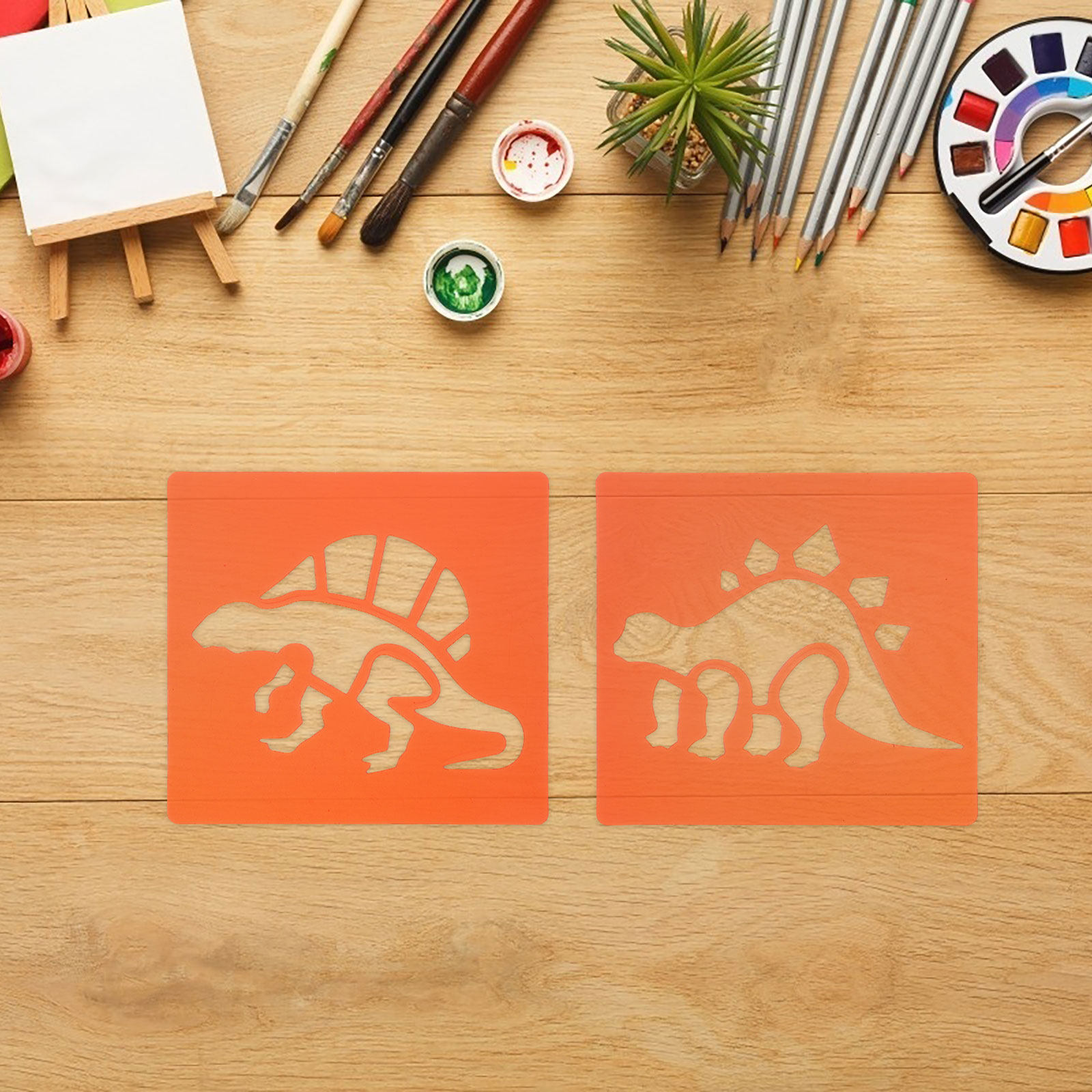 12Pcs Plastic Drawing Stencils - Kids Education Wallpaper review and price