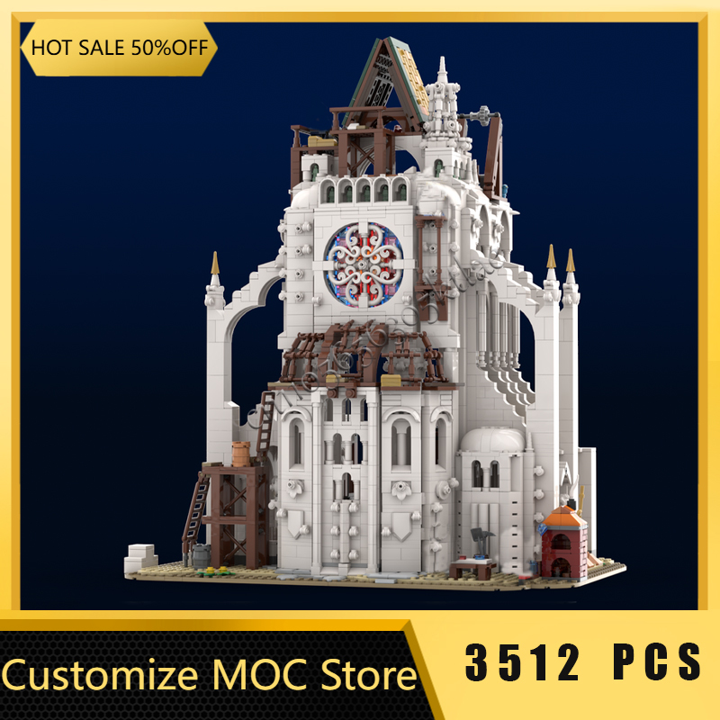 3512 PCS Medieval Construction - Kids Education Sites review and price
