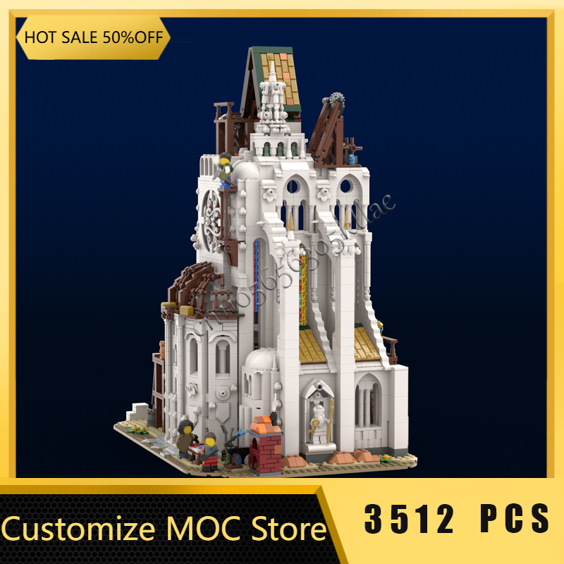 3512 PCS Medieval Construction - Kids Education Sites review and price