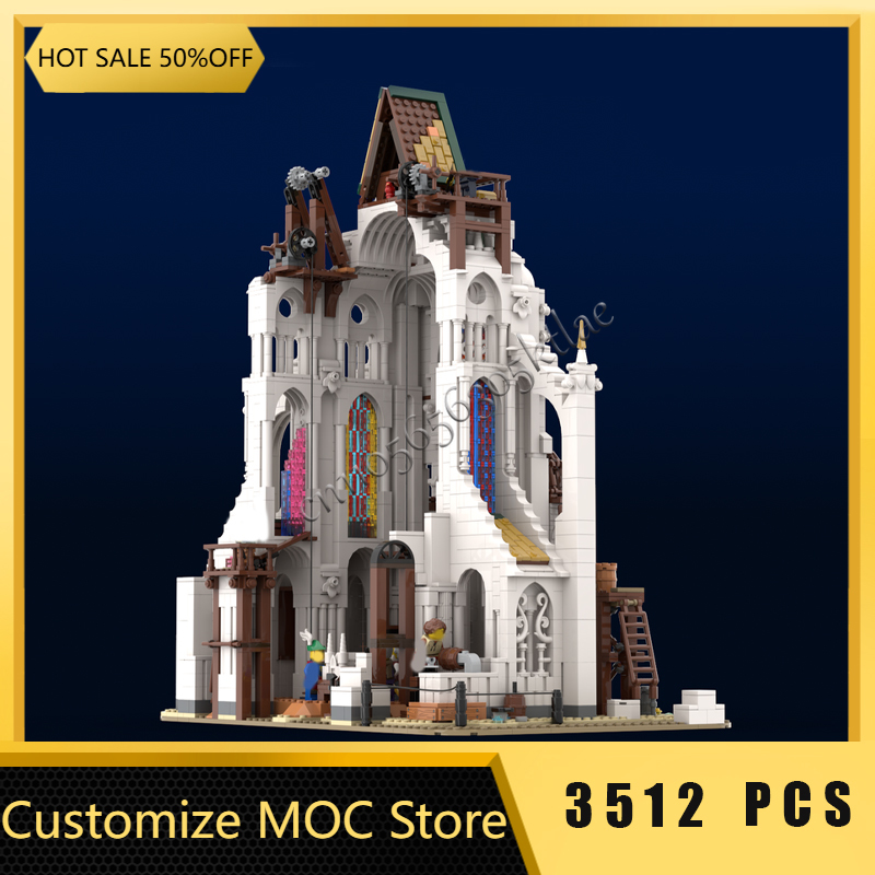 3512 PCS Medieval Construction - Kids Education Sites review and price