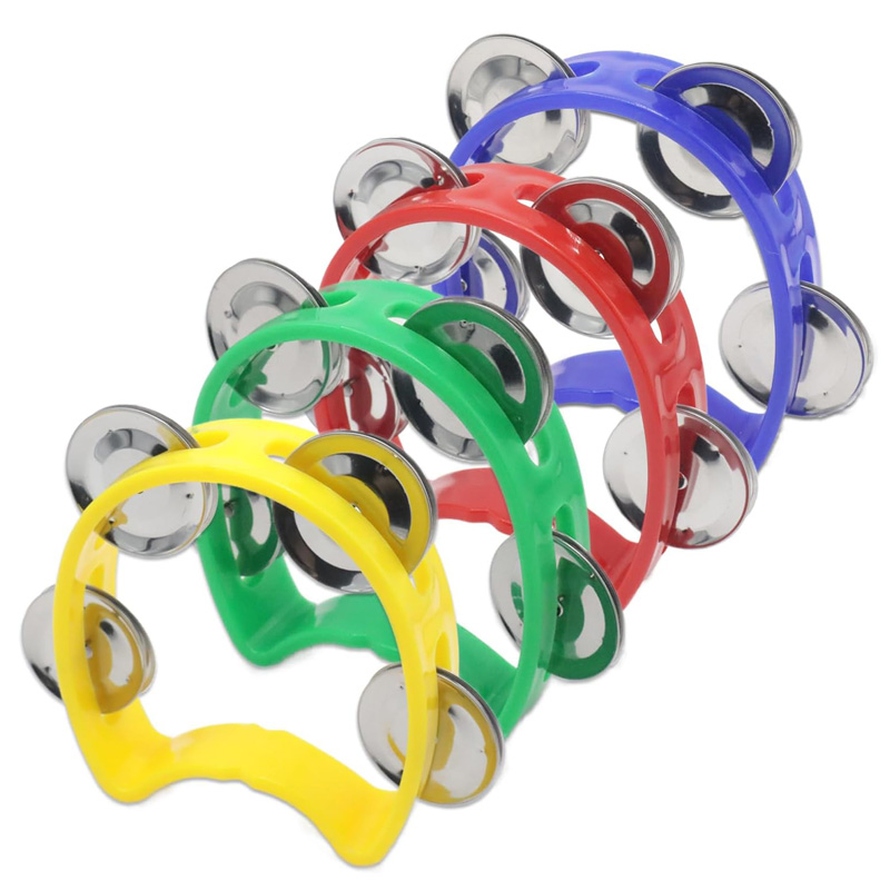 2PCS Plastic Hand Held Percuss - Kids Education Bell review and price