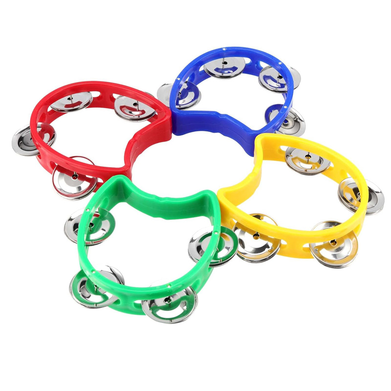 2PCS Plastic Hand Held Percuss - Kids Education Bell review and price