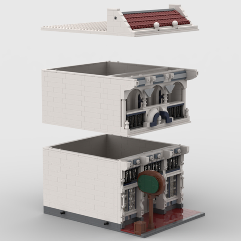 1469pcs MOC Magic Kingdom Hall - Kingdom Kids Education review and price